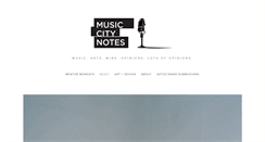 Desktop Screenshot of musiccitynotes.net